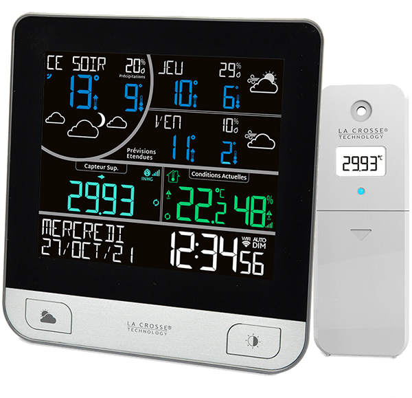 LW3101 Station Mto   wifi, prvisions a 3  Jours avec autres informations au choix LA CROSSE TECHNOLOGY